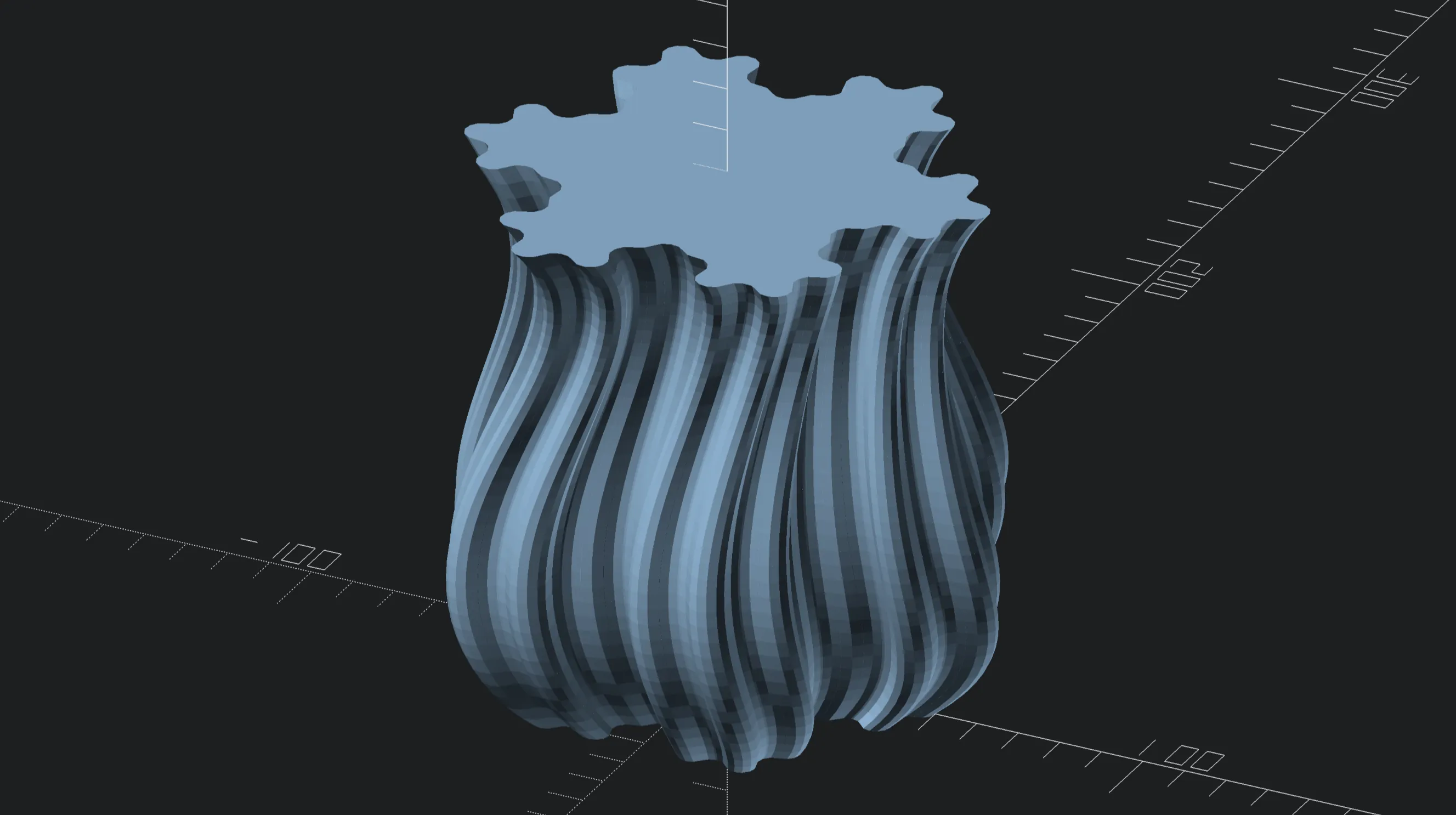 A funky vase
